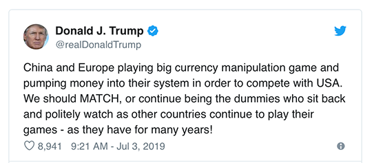 Donald Trump Tweet
