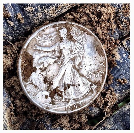 Walking Libery Coin