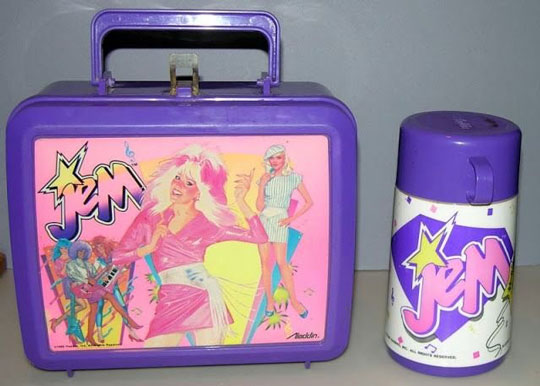 Jem and the Holograms lunch box & Thermos Set