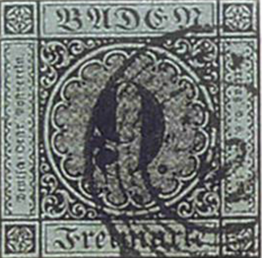Prussian stamp from 1851