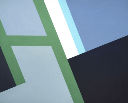 Judith Seligson, Gulet, 2012. Oil on panel. Available for $10,000.